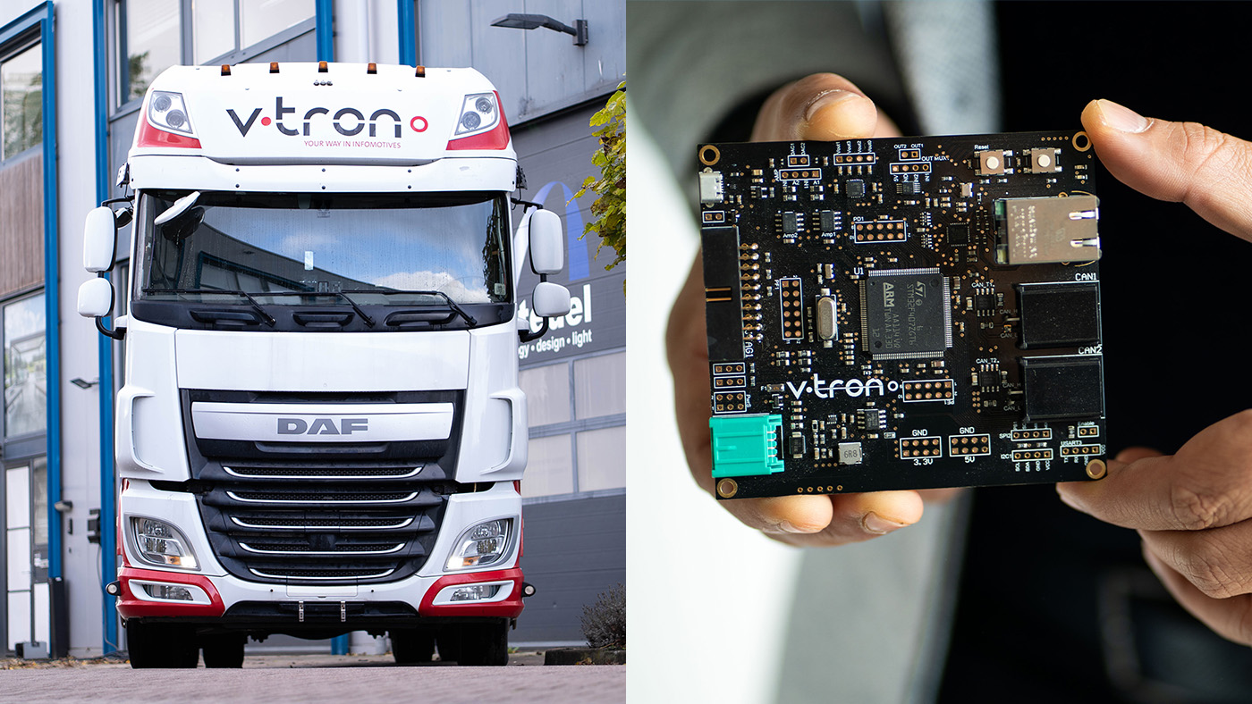 V-Tron vrachtwagen en technologie