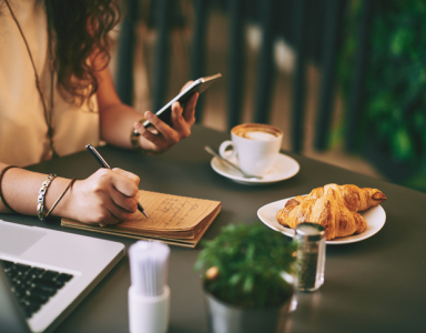 Koffie, croissants en goede gesprekken tijdens de European Week of Regions and Cities: netwerkbijeenkomst op 14 oktober